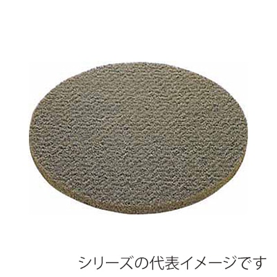 山崎産業 ポリシャー フロアパッド 表面洗浄用 18インチ グリーン E-16-18-G 1枚(ご注文単位5枚)【直送品】