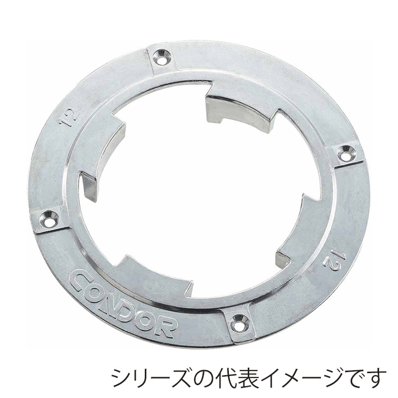 山崎産業 コンドル ポリシャー用プレート 14インチ E-14-14 1個（ご注文単位1個）【直送品】