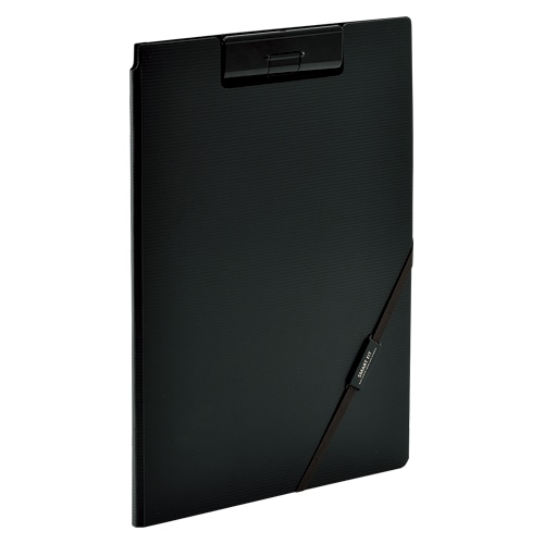 F-7560-24 クリップファイル ブラック 1冊 (ご注文単位1冊)【直送品】