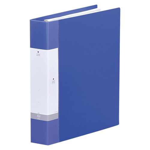 G3806-8 クリヤーブック A4S 45P 青 1冊 (ご注文単位1冊)【直送品】