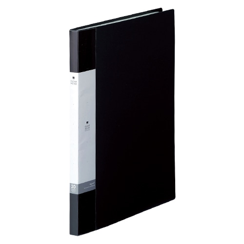 G3201-24 リクエスト・クリヤーブック 黒 1冊 (ご注文単位1冊)【直送品】