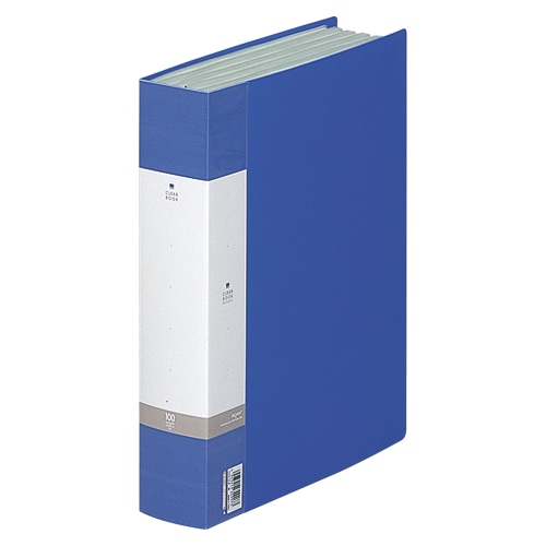 G3205-8 リクエスト・クリヤーブック 青 1冊 (ご注文単位1冊)【直送品】