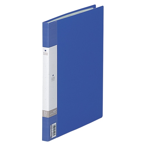 G3207-8 リクエスト・クリヤーブック 青 1冊 (ご注文単位1冊)【直送品】