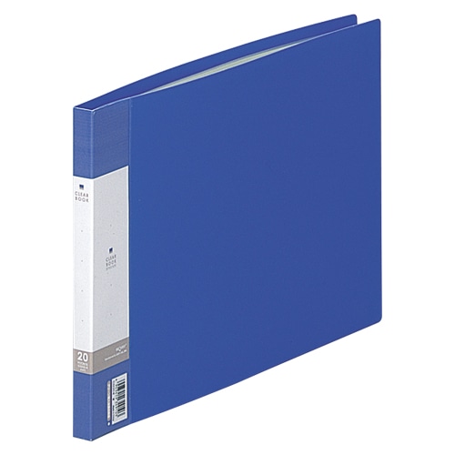G3220-8 リクエスト・クリヤーブック 青 1冊 (ご注文単位1冊)【直送品】