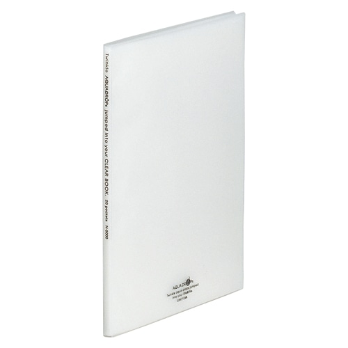 N-5000-1 クリヤーブック A4S 乳白 1冊 (ご注文単位1冊)【直送品】