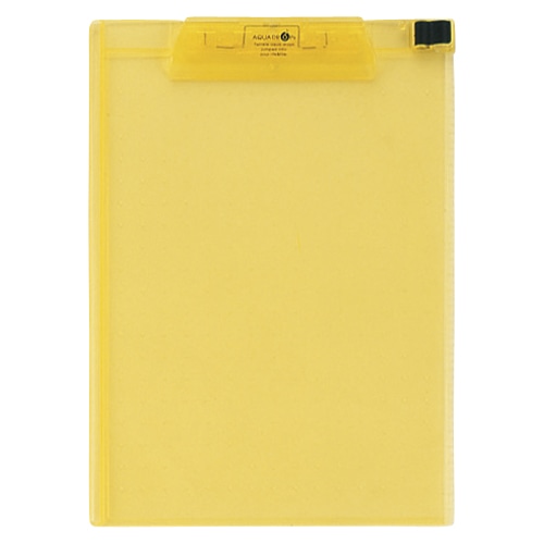 A-5010-5 クリップボード A4E 黄 1枚 (ご注文単位1枚)【直送品】