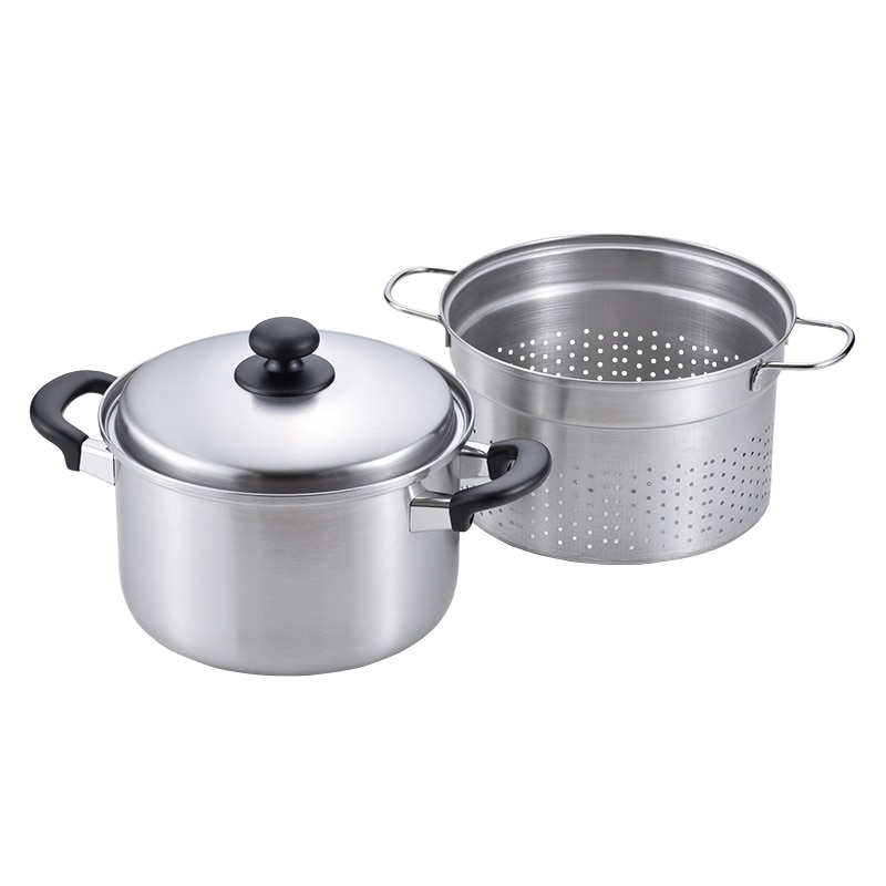 和平フレイズ 燕三 パスタポット IH対応 22cm EM-016 1個(ご注文単位1個)【直送品】
