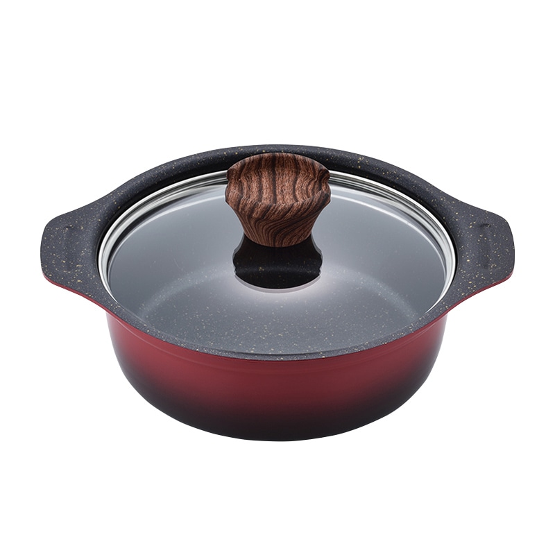 和平フレイズ 彩食庵 IH対応フチ付卓上鍋 18cm MB-2057 1個(ご注文単位1個)【直送品】
