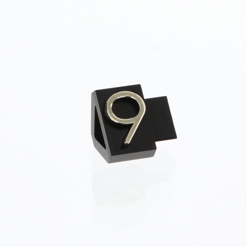 友屋 プライスキューブ L 金 単品「9」 07105GD9 1袋(ご注文単位1袋)【直送品】