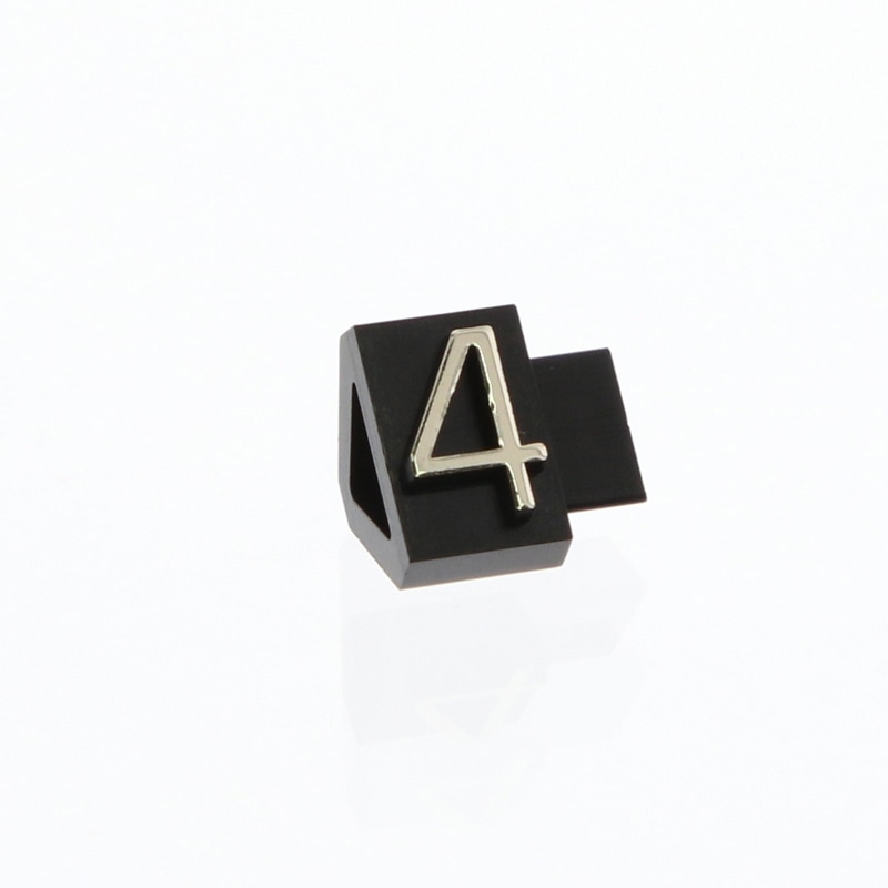 友屋 プライスキューブ L 金 単品「4」 07105GD4 1袋(ご注文単位1袋)【直送品】