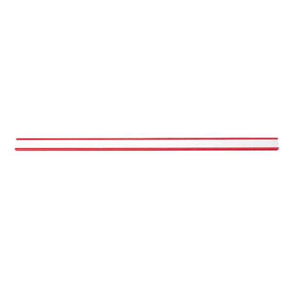 友屋 マグネットバー No.300 レッド 12407RED 1本（ご注文単位1本）【直送品】