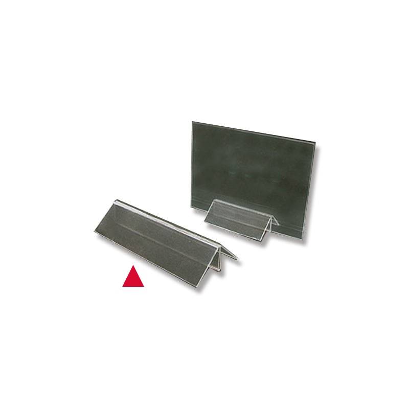 友屋 POP用品 クリップスタンド クリア 大 40839 1個(ご注文単位1個)【直送品】