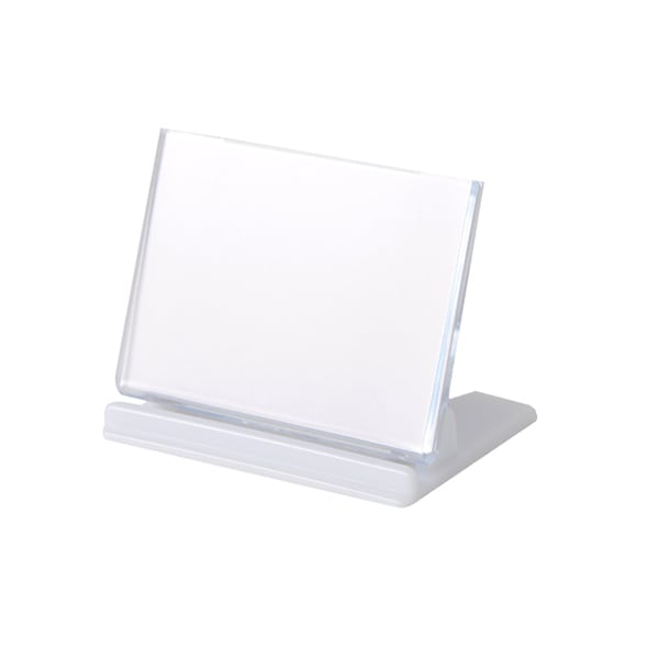 友屋 リクライニングカードホルダー UC-3 白 07503WHT 1個（ご注文単位1個）【直送品】