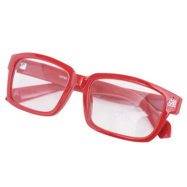 友屋 老眼鏡 SGS-B13 強度 +3.5 レッド 32423＊＊＊ 1個（ご注文単位1個）【直送品】