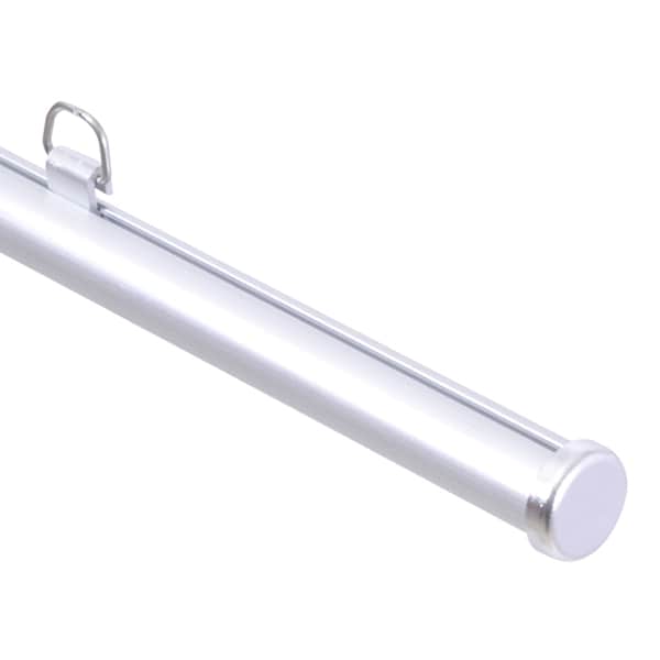 友屋 バナーパイプ アルミH型パイプ φ16mm W1220 シルバー 60177SLV 1本（ご注文単位2本）【直送品】