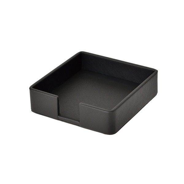 友屋 メモボックス HG18BK ブラック 61215BLK 1個（ご注文単位1個）【直送品】
