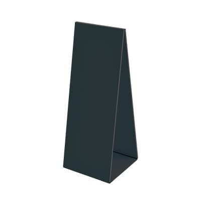 友屋 ダンボール製展示什器　ダンクルサインスタンドA ブラック 62576BLK 1台（ご注文単位1台）【直送品】