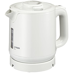 タイガー魔法瓶 タイガー　蒸気レス　電気ケトル PCJ-H081（W）ホワイト  1個（ご注文単位1個）【直送品】