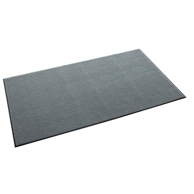 テラモト 屋内マット ニュートレビアン 1500×2400 灰 MR0342525 1枚(ご注文単位1枚)【直送品】