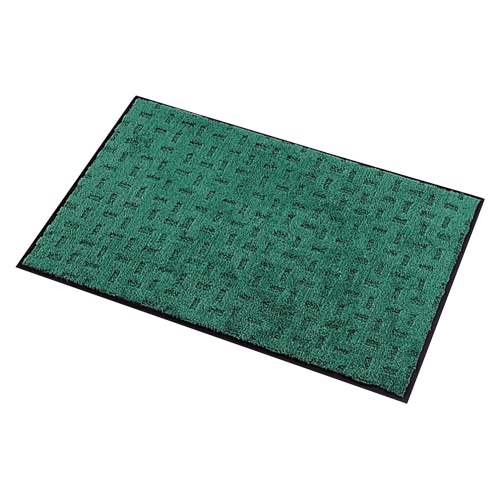 テラモト 雨天用マット　エコレイン 600×900mm　グリーン MR0261401 1枚（ご注文単位1枚）【直送品】