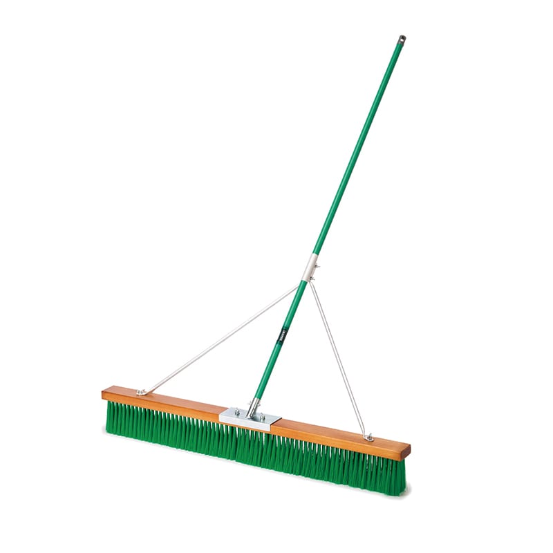 テラモト コートブラシ 塩化ビニール ステー付 120cm CL4147120 1本(ご注文単位1本)【直送品】