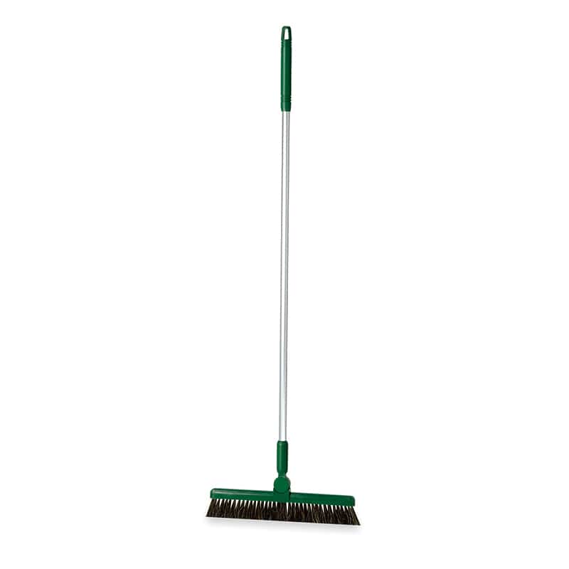 テラモト BM-2 ホーキ30 1本柄 30cm グリーン CL4652131 1本(ご注文単位1本)【直送品】