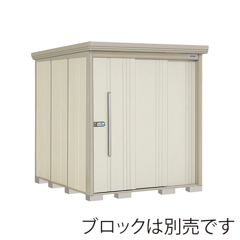 田窪工業所 中・大型物置 Mr.ストックマン ダンディ 一般型 標準屋根 背面棚 ND-1822W ムーンホワイト 1台(ご注文単位1台)【直送品】