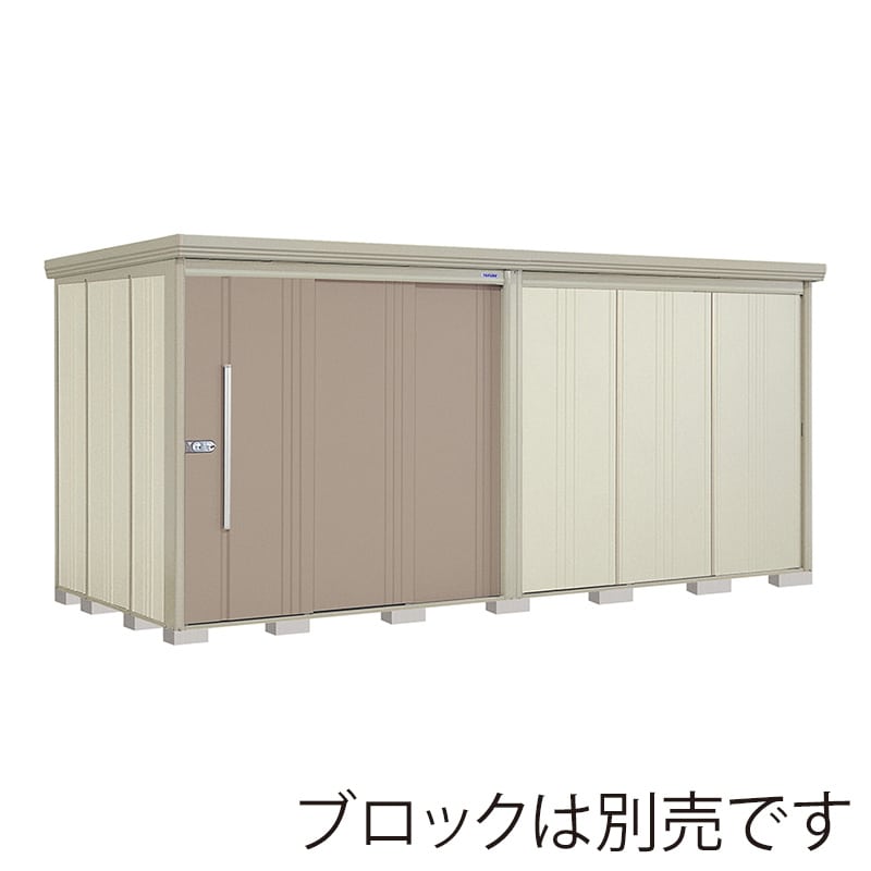 田窪工業所 中・大型物置 Mr.ストックマン ダンディ 一般型 標準屋根 背面棚 ND-4419B カーボンブラウン 1台(ご注文単位1台)【直送品】