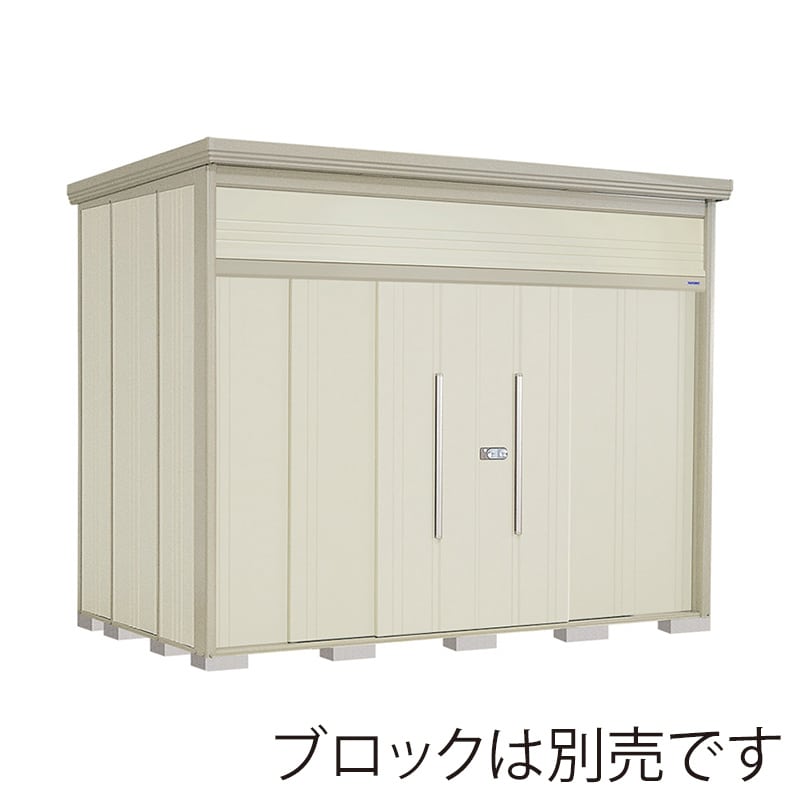 田窪工業所 中・大型物置 Mr.トールマン ダンディ 一般型 標準屋根 背面棚 JN-3219W ムーンホワイト 1台（ご注文単位1台）【直送品】