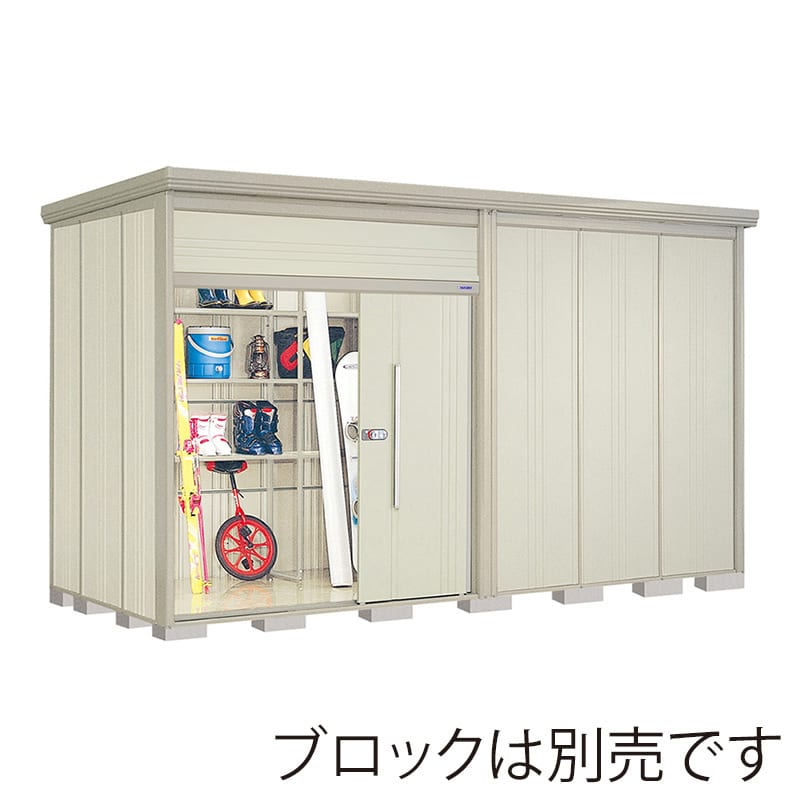 田窪工業所 中・大型物置 Mr.トールマン ダンディ 一般型 標準屋根 JN-4419W ムーンホワイト 1台(ご注文単位1台)【直送品】