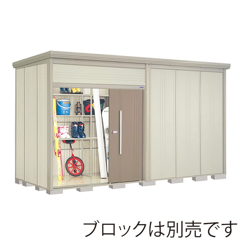 田窪工業所 中・大型物置 Mr.トールマン ダンディ 多雪型 結露減少屋根 JN-SZ4419B カーボンブラウン 1台(ご注文単位1台)【直送品】