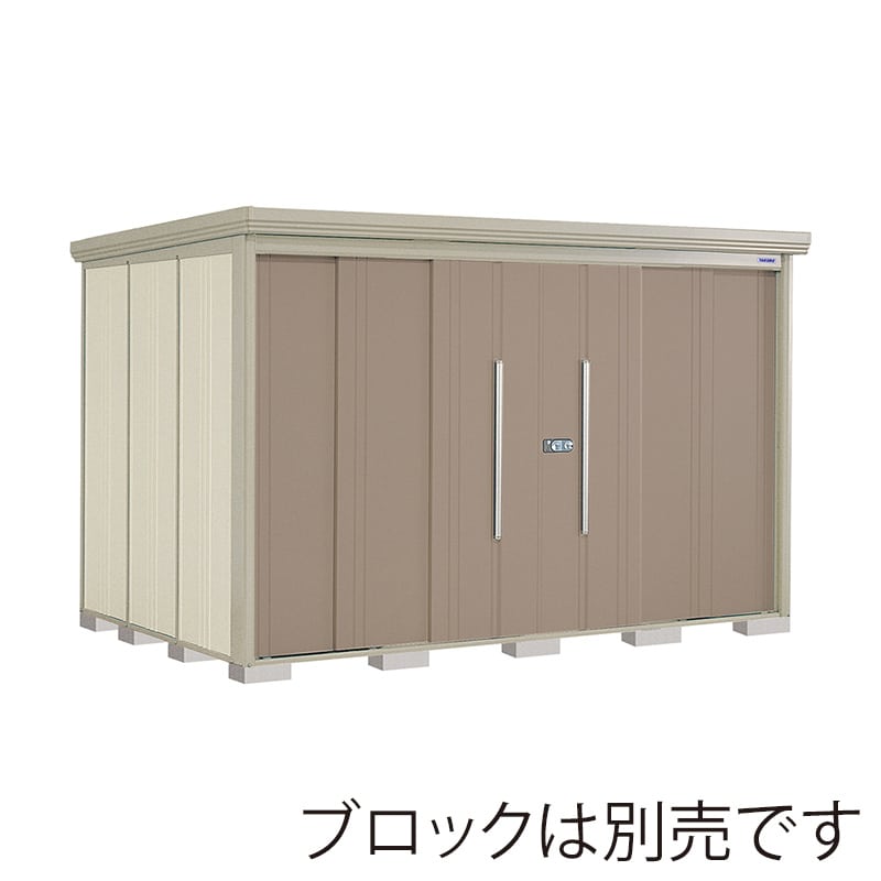 田窪工業所 中・大型物置 Mr.ストックマン ダンディ 多雪型 結露減少屋根 側面棚 ND-SZ3222YB カーボンブラウン 1台（ご注文単位1台）【直送品】