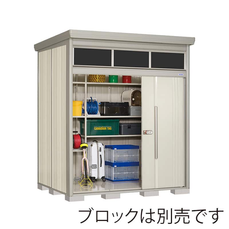 田窪工業所 中・大型物置 Mr.トールマン ブライト 一般型 標準屋根 JNA-2215W ムーンホワイト 1台（ご注文単位1台）【直送品】