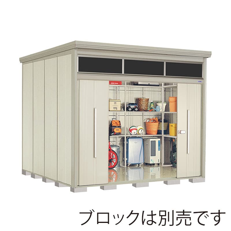 田窪工業所 中・大型物置 Mr.トールマン ブライト 多雪型 標準屋根 JNA-S2929W ムーンホワイト 1台（ご注文単位1台）【直送品】