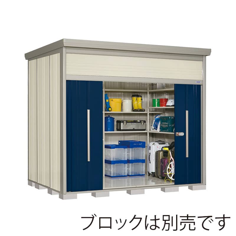 田窪工業所 中・大型物置 Mr.トールマン ダンディ 多雪型 標準屋根 JN-S2919D ディープブルー 1台（ご注文単位1台）【直送品】