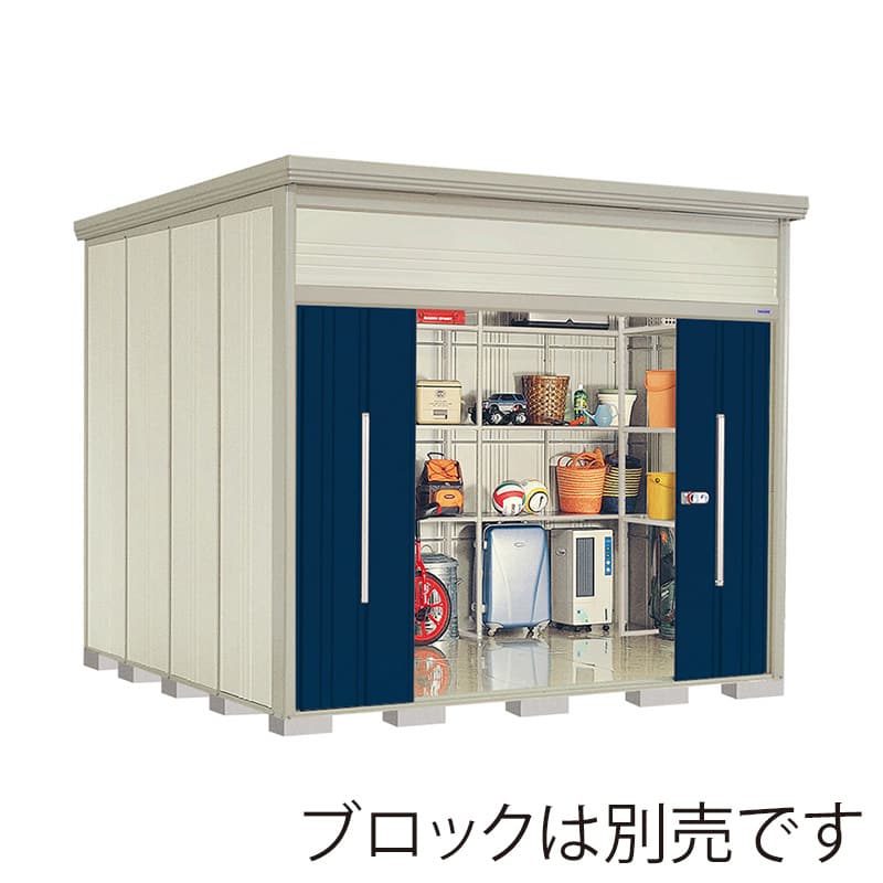 田窪工業所 中・大型物置 Mr.トールマン ダンディ 多雪型 標準屋根 JN-S2929D ディープブルー 1台（ご注文単位1台）【直送品】