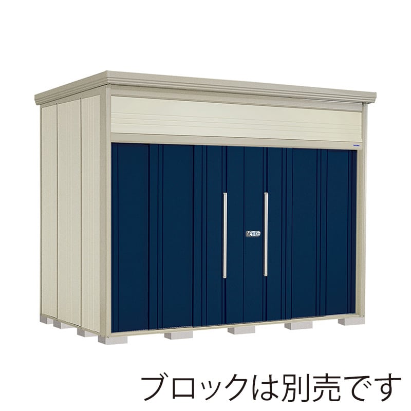 田窪工業所 中・大型物置 Mr.トールマン ダンディ 一般型 結露減少屋根 背面棚 JN-Z3219D ディープブルー 1台（ご注文単位1台）【直送品】
