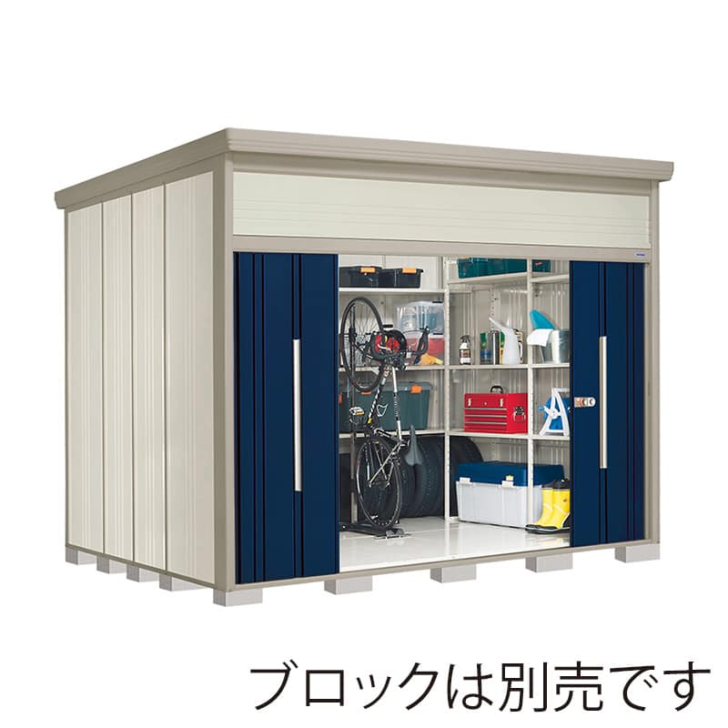 田窪工業所 中・大型物置 Mr.トールマン ダンディ 多雪型 標準屋根 JN-S3226D ディープブルー 1台（ご注文単位1台）【直送品】