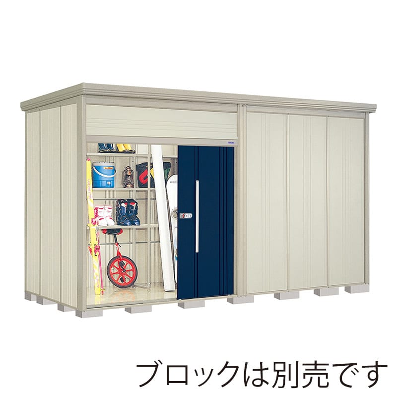 田窪工業所 中・大型物置 Mr.トールマン ダンディ 一般型 標準屋根 JN-4419D ディープブルー 1台（ご注文単位1台）【直送品】