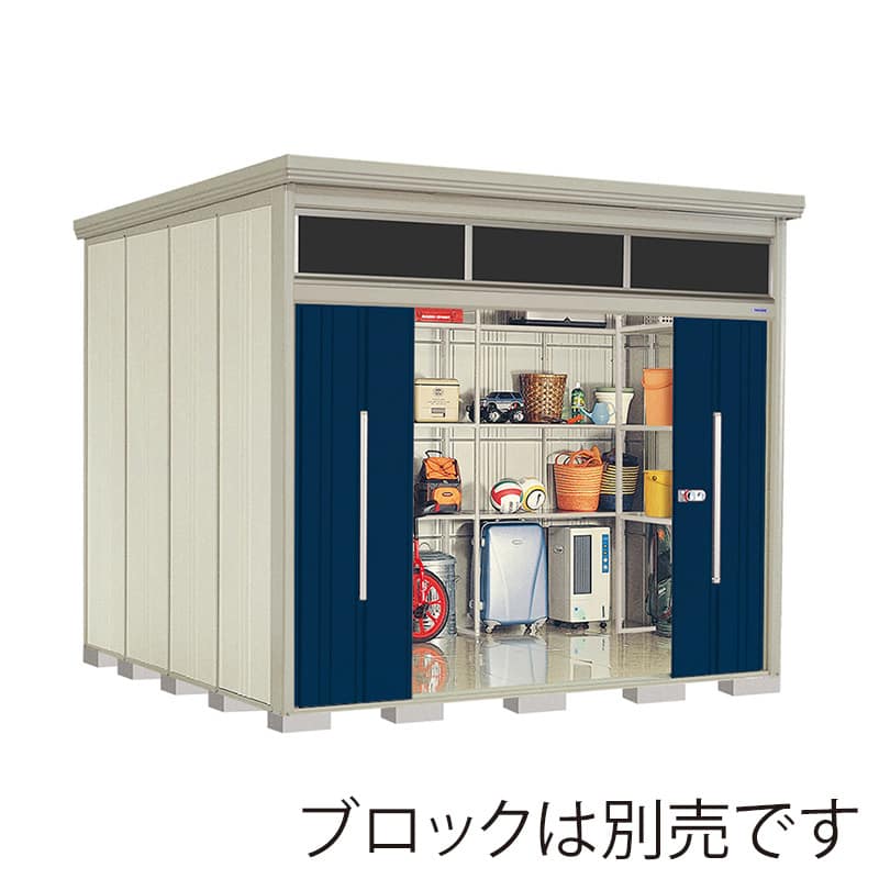 田窪工業所 中・大型物置 Mr.トールマン ブライト 一般型 標準屋根 JNA-2929D ディープブルー 1台（ご注文単位1台）【直送品】