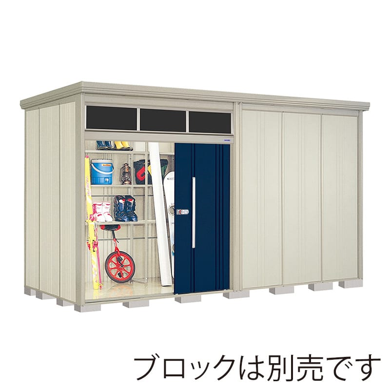 田窪工業所 中・大型物置 Mr.トールマン ブライト 一般型 結露減少屋根 JNA-Z4419D ディープブルー 1台（ご注文単位1台）【直送品】