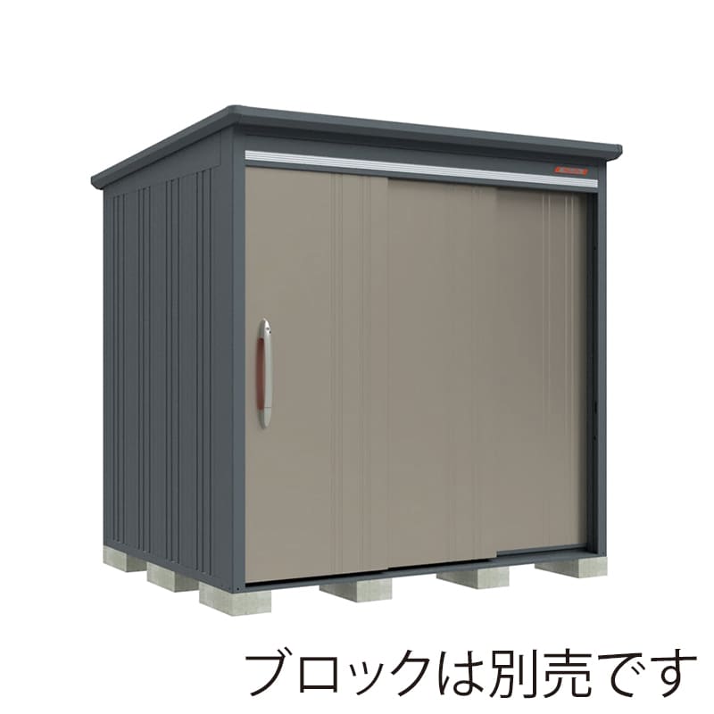 田窪工業所 中・大型物置 BELOS 豪雪型 標準屋根 側面棚 B-G2118YAB アンバーゴールド 1台(ご注文単位1台)【直送品】