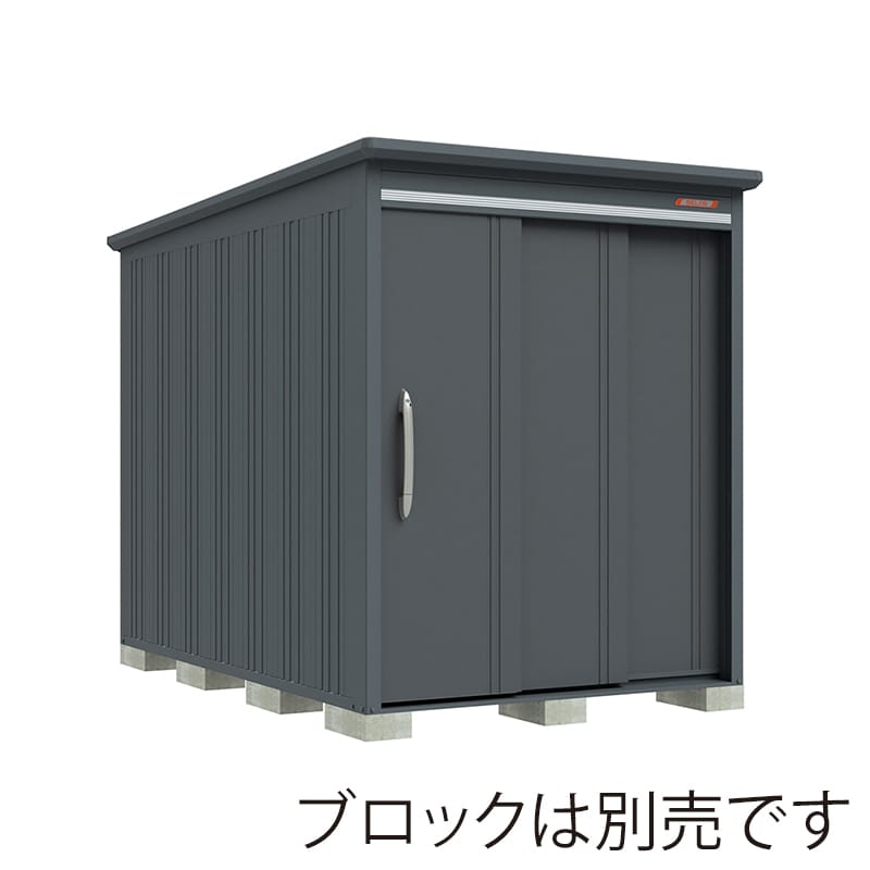 田窪工業所 中・大型物置 BELOS 豪雪型 結露減少屋根 棚なし B-K1730NGR ブルイッシュグレー 1台（ご注文単位1台）【直送品】