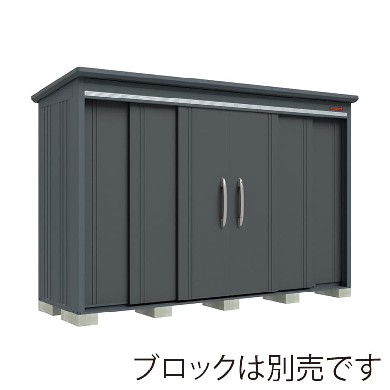 田窪工業所 中・大型物置 BELOS 多雪型 結露減少屋根 棚なし B-T3310NGR ブルイッシュグレー 1台(ご注文単位1台)【直送品】