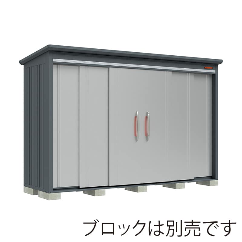 田窪工業所 中・大型物置 BELOS 多雪型 結露減少屋根 棚なし B-T3310NLS ルミナスシルバー 1台（ご注文単位1台）【直送品】