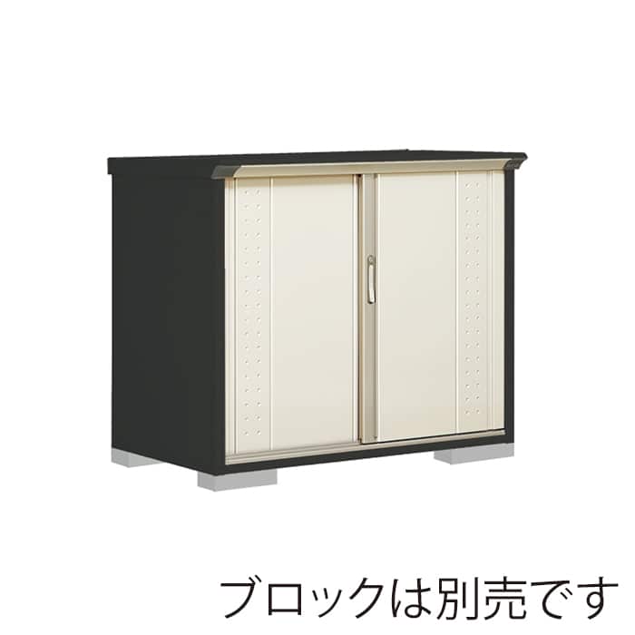田窪工業所 小型物置 グランプレステージ ジャンプ たて置きタイプ 本体アイボリーブラック GPY137DTMW ムーンホワイト 1台(ご注文単位1台)【直送品】