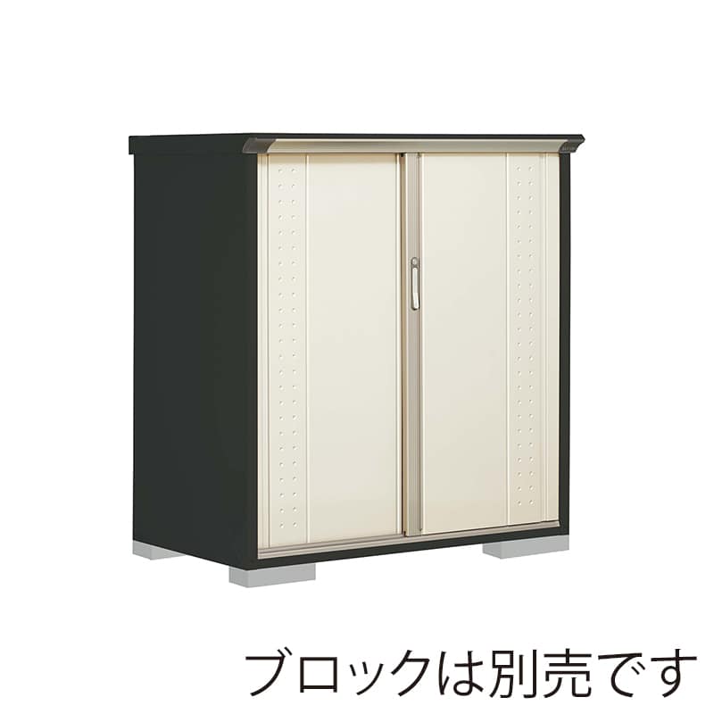 田窪工業所 小型物置 グランプレステージ ジャンプ たて置きタイプ 本体アイボリーブラック GPY137CTMW ムーンホワイト 1台(ご注文単位1台)【直送品】