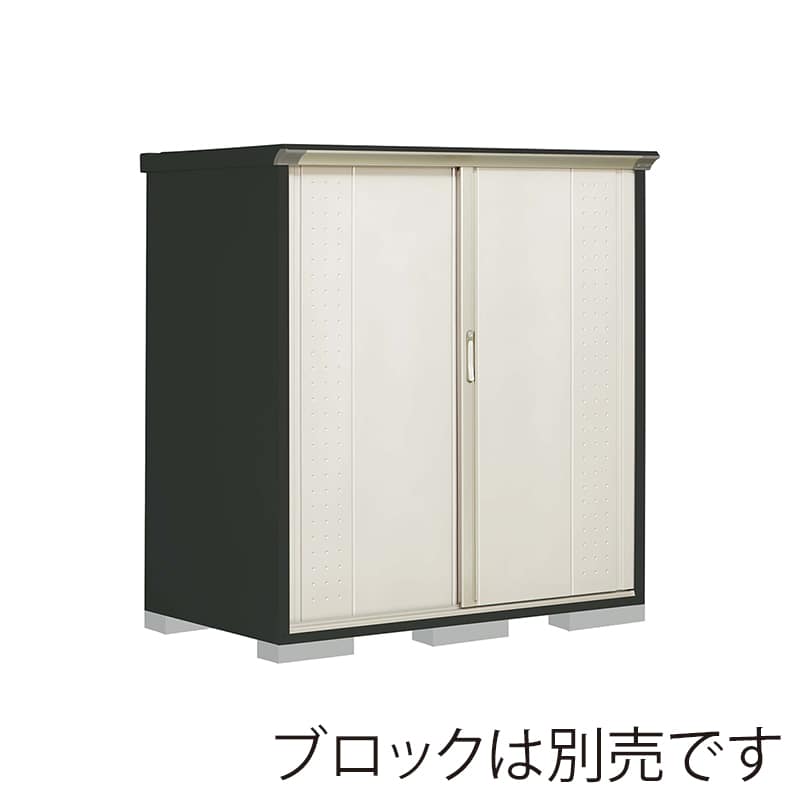 田窪工業所 小型物置 グランプレステージ ジャンプ たて置きタイプ 本体アイボリーブラック GPY159BTMW ムーンホワイト 1台(ご注文単位1台)【直送品】