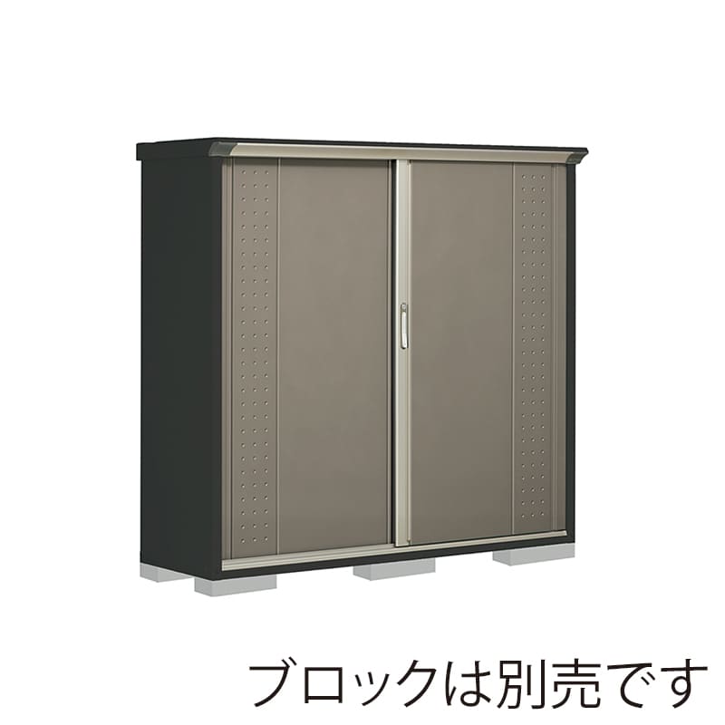田窪工業所 小型物置 グランプレステージ ジャンプ たて置きタイプ 本体アイボリーブラック GPY175BTCB カーボンブラウン 1台(ご注文単位1台)【直送品】
