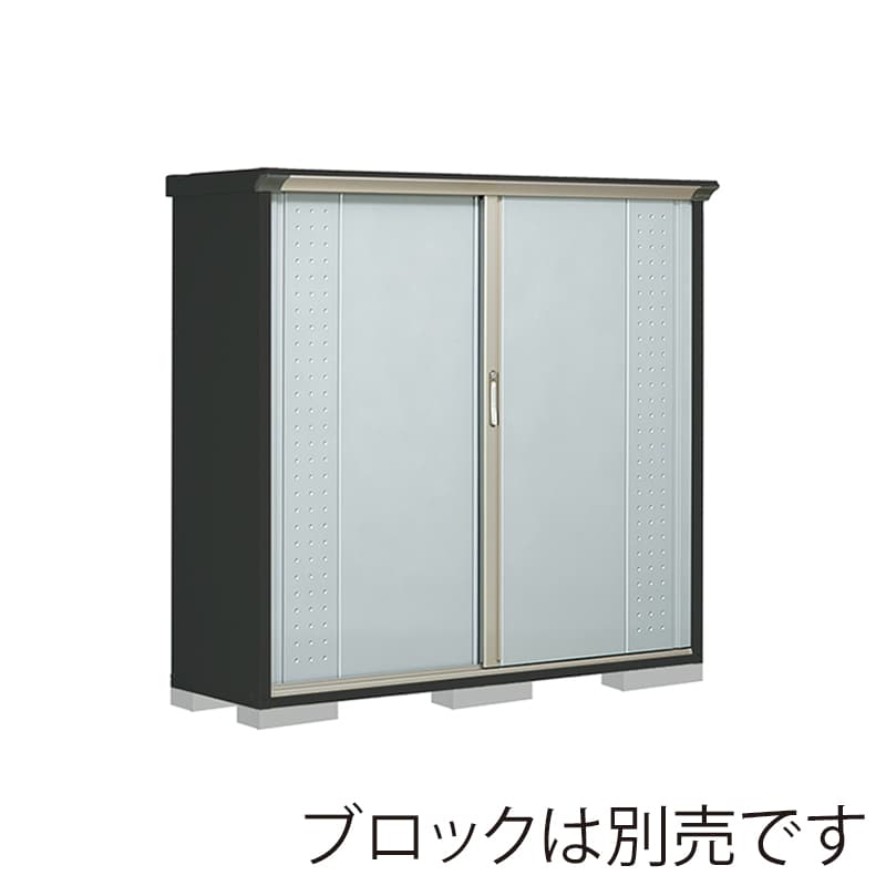 田窪工業所 小型物置 グランプレステージ ジャンプ たて置きタイプ 本体アイボリーブラック GPY175BTLS ルミナスシルバー 1台(ご注文単位1台)【直送品】